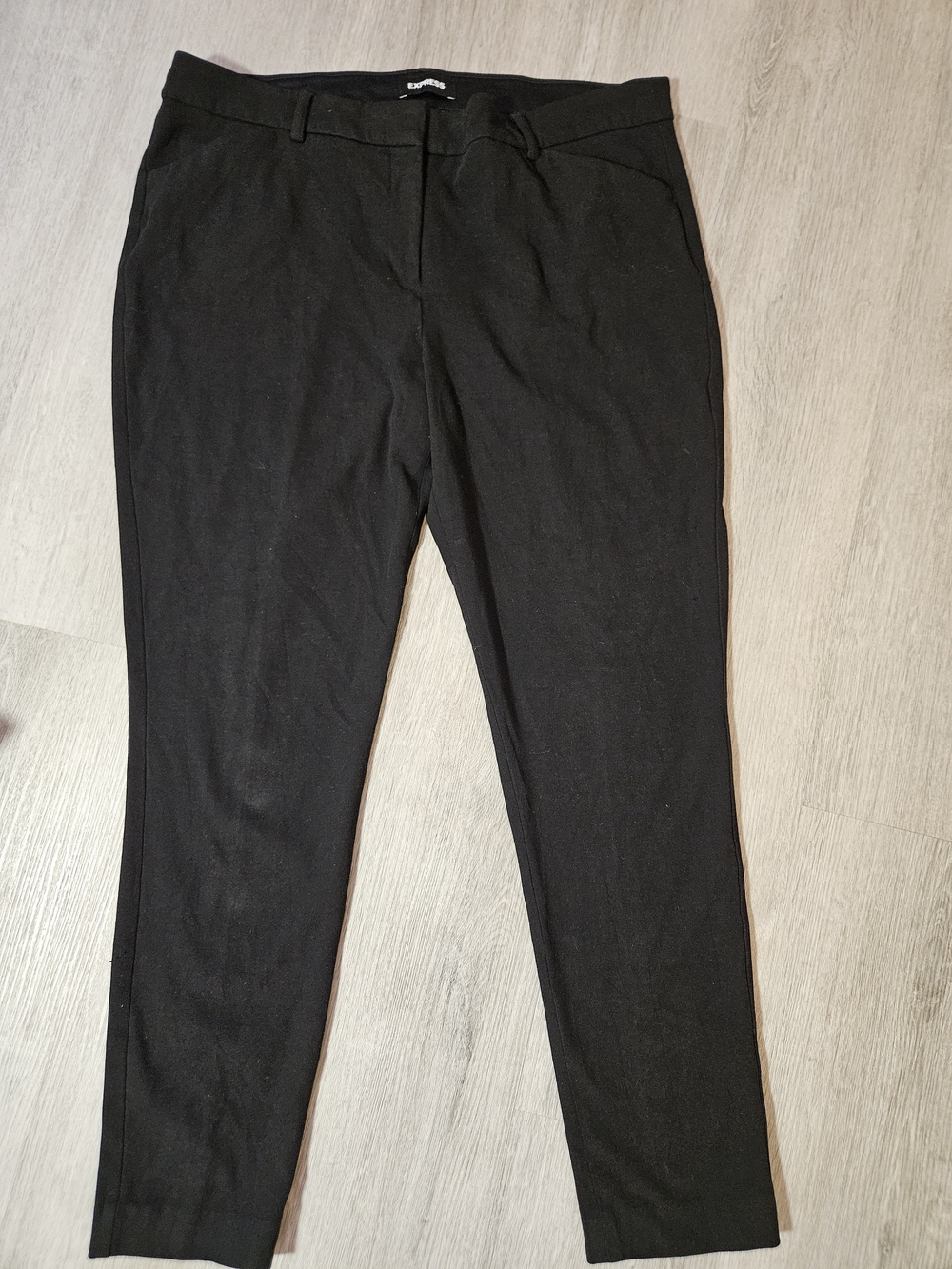 Express Black Men's Dress Pants - Slim Fit